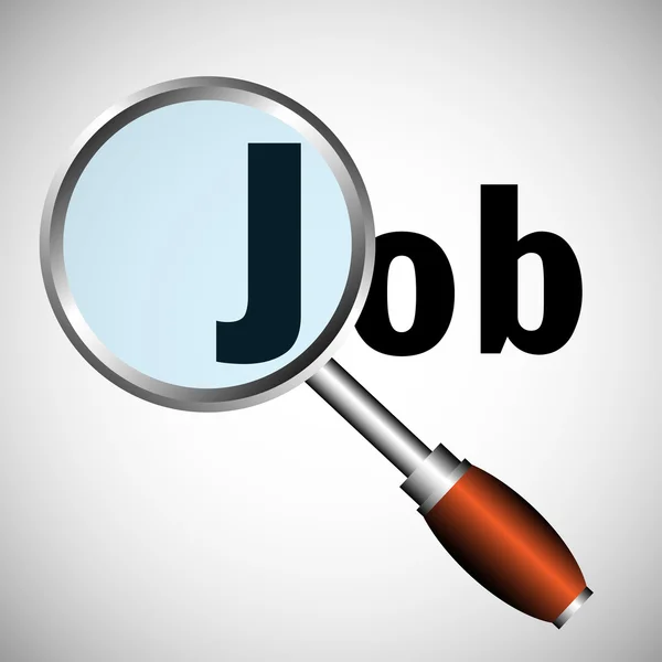 Auf der Suche nach einem JOB — Stockvektor