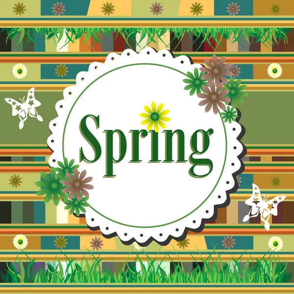 Diseño de primavera — Archivo Imágenes Vectoriales