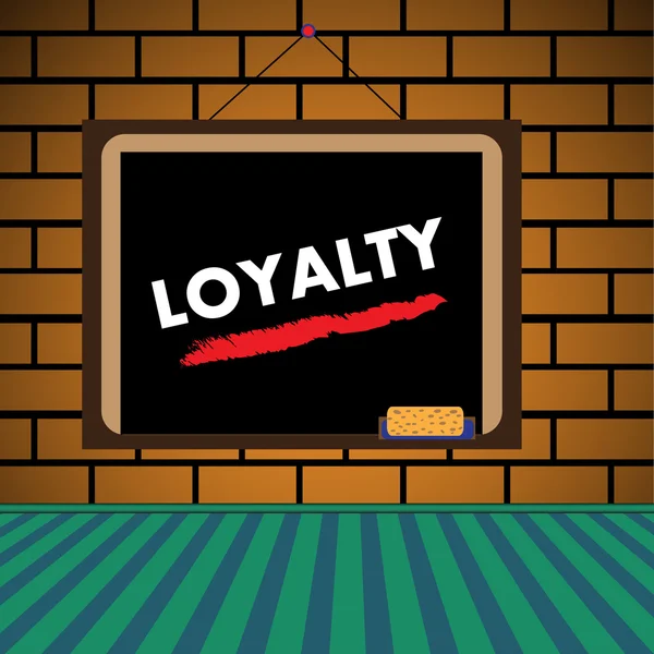 Lojalność — Wektor stockowy