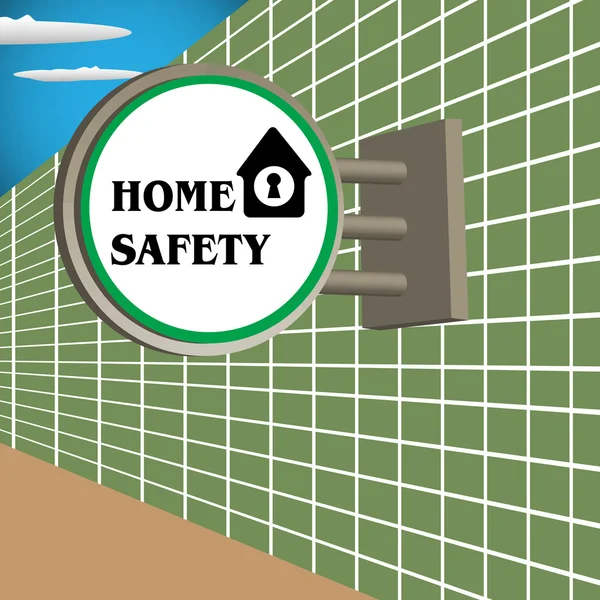 Home safety — Stock Vector