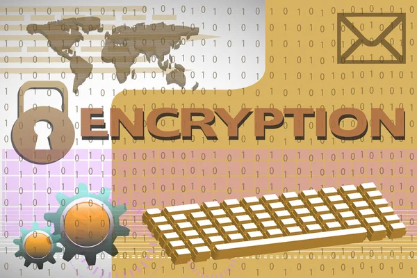 Encryption — Stock Vector