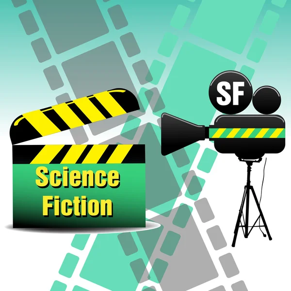 Science fiction — Stock Vector