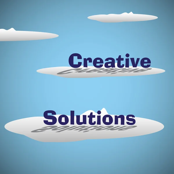 Creative solutions — Stock Vector