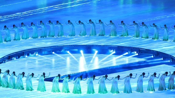 Beijing China February 2022 Closing Ceremony Winter Olympic Games Beijing — Stock Photo, Image