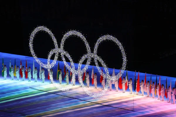 베이징 2022 베이징 올림픽 개막식 폐막식 202 — 스톡 사진