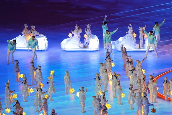 Beijing China Febrero 2022 Ceremonia Clausura Los Juegos Olímpicos Invierno — Foto de Stock