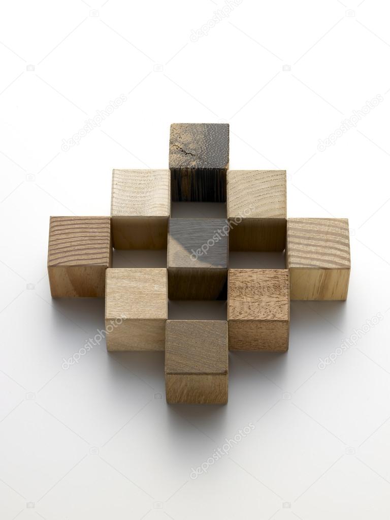 wooden cubes - cubi di legno