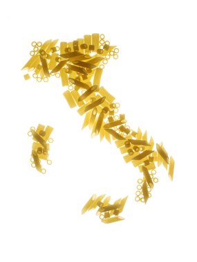 İtalyan Yarımadası şeklinde pasta