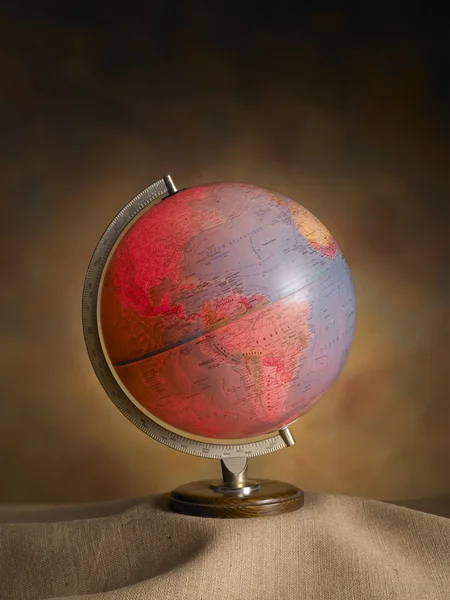 Globe, map of the earth — Stock Photo, Image