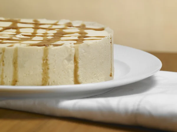 Bolo de chocolate de caramelo — Fotografia de Stock