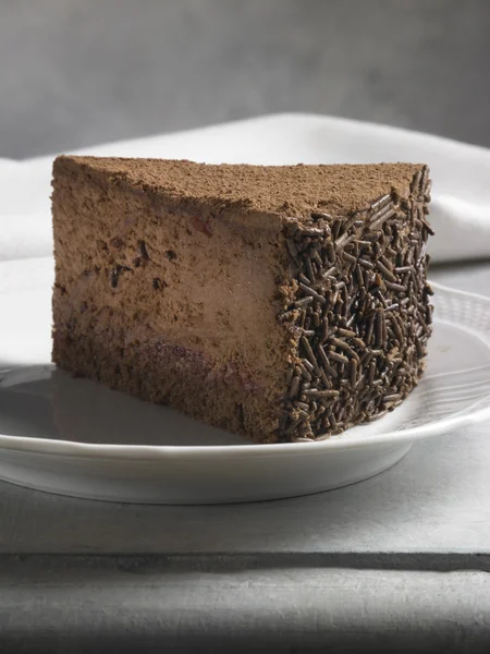 Süßspeise Dessert, Schokoladenkuchen — Stockfoto