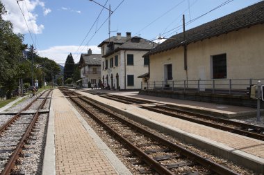 tren istasyonu ve santa maria maggiore İtalya