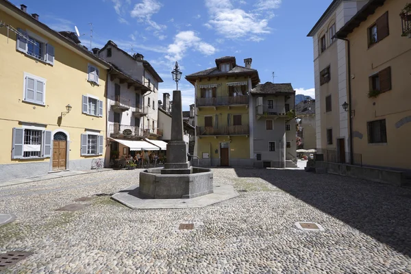 Domodossola, tarihi İtalyan şehir Stok Resim