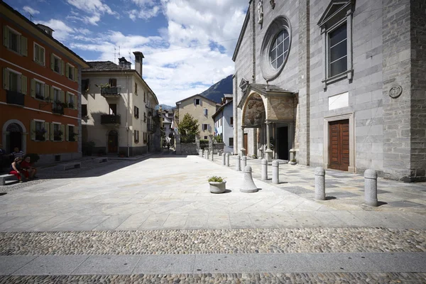 Domodossola, storica città italiana Foto Stock Royalty Free