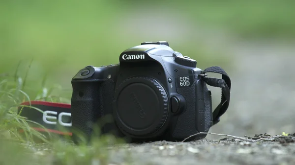 Eine professionelle Kamera — Stockfoto