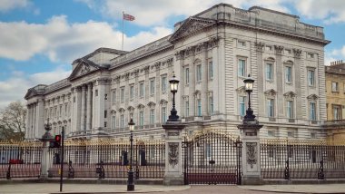 Londra 'daki Buckingham Sarayı, İngiltere 