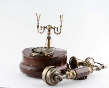 eski vintage telefon