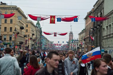 st. peterburg, Rusya Federasyonu, 9 Mayıs 2010 tarihinde yapılan zafer Geçidi