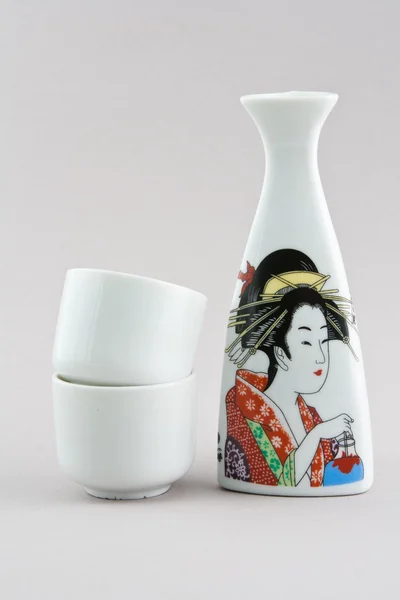 Sake set — Stockfoto