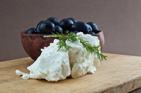 zeytin ve beyaz peynir
