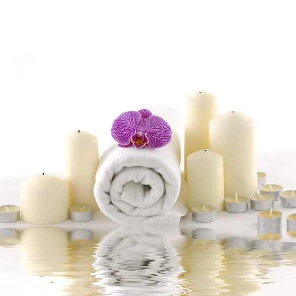 Spa with reflection — Stock Photo, Image