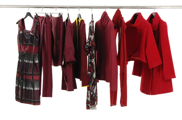 Kläder på displayen — Stockfoto