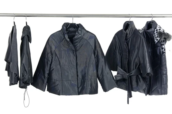 Mode kläder rack display — Stockfoto