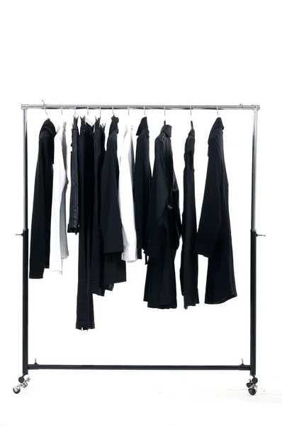 Fashion clothing rack display — Stock Photo, Image