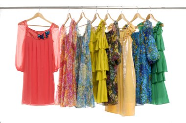 moda giyim raf görüntüleme