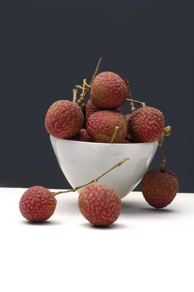 Фрукти lychees — стокове фото