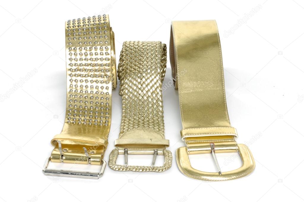 Gold belts