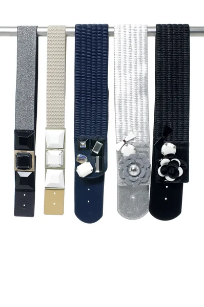 Fashionable belts — Stock Photo, Image