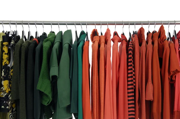 Clothing hanging — Stock Photo, Image