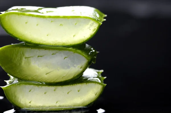 Slice Fresh aloe vera — Stok Foto