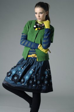 Moda kızı.