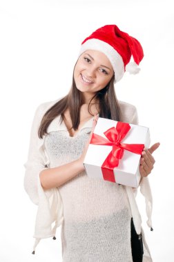 el giftin ile güzel bir genç kız