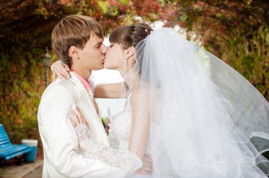 Güzel gelin ve damat