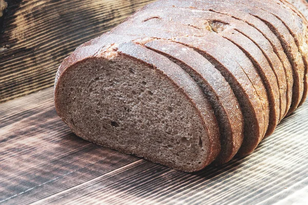 Kırsal Kesimde Taze Ekmek Yapımı Yemek — Stok fotoğraf