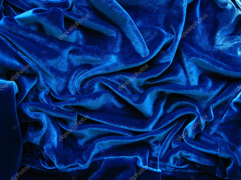 Blue velvet background — Stock Photo © auja #22084765