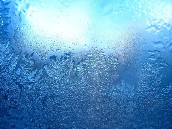Texture del ghiaccio. — Foto Stock