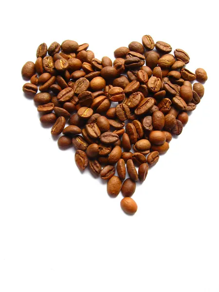 Coffee Heart — Stock Photo, Image