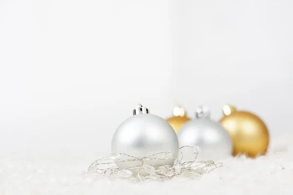 Parlak baubles — Stok fotoğraf