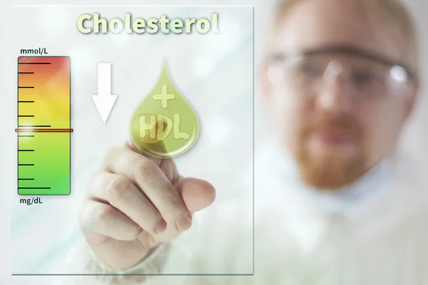 Disminución de Cholersterol — Foto de Stock