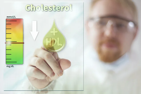 Disminución de Cholersterol Imagen de stock