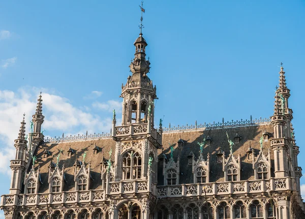 Kings hus och museum av staden i Bryssel, Belgien — Stockfoto