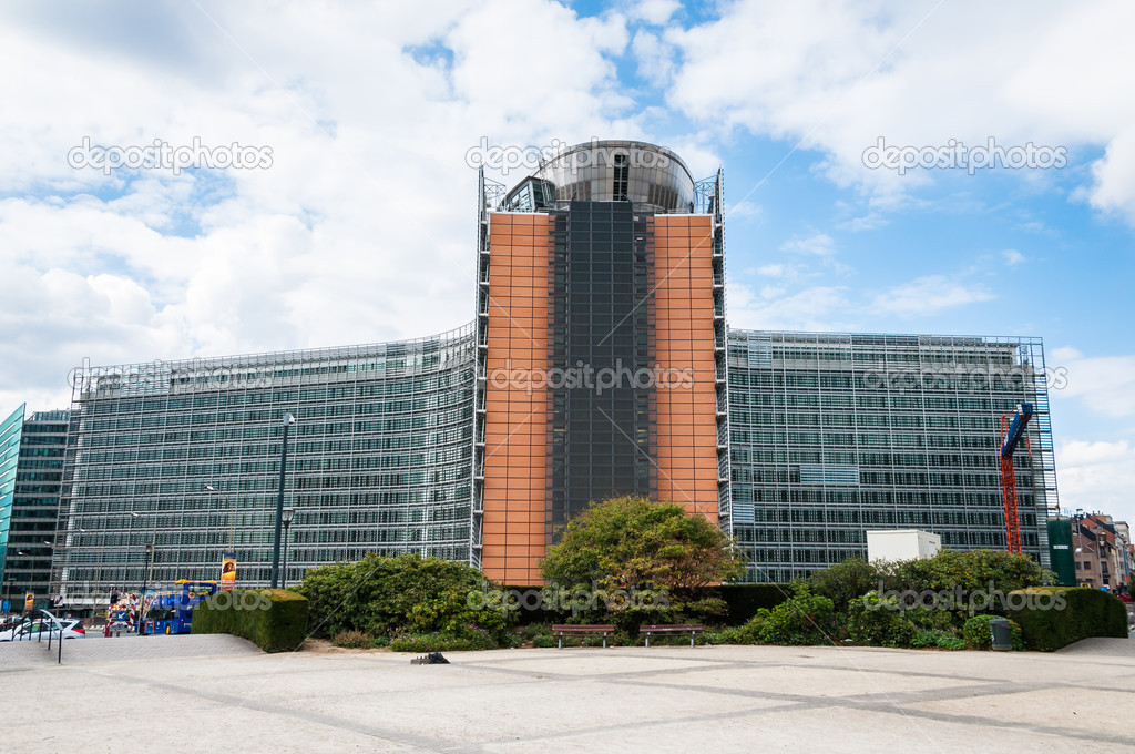 European comission building in Brussels, Belgium