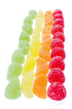 marmelat izole parçaları tarafından yapılan hatları