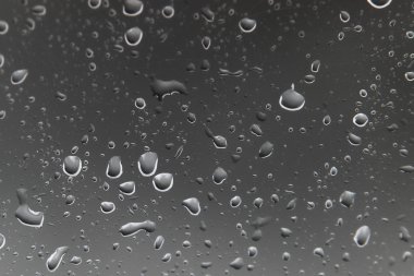 bir penceredeki Waterdrops