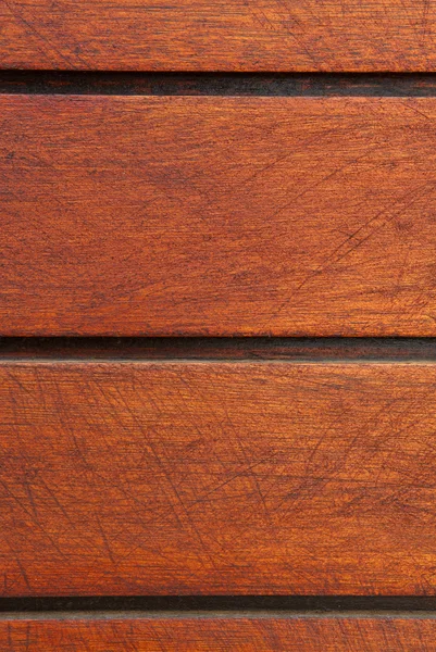 Fondo rayado de madera marrón oscuro — Foto de Stock