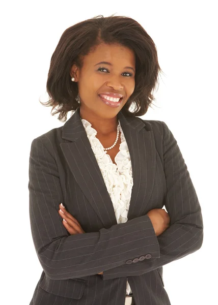 Hermosa mujer de negocios africana —  Fotos de Stock